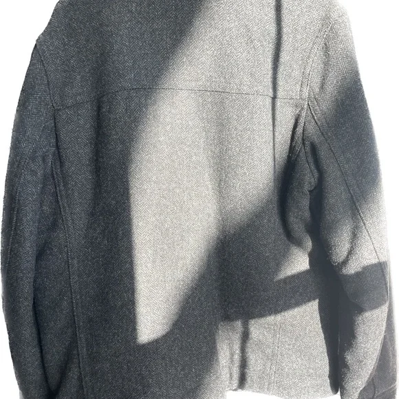 Abercrombie & Fitch Premium Wool Coat L - Picture 3 of 16